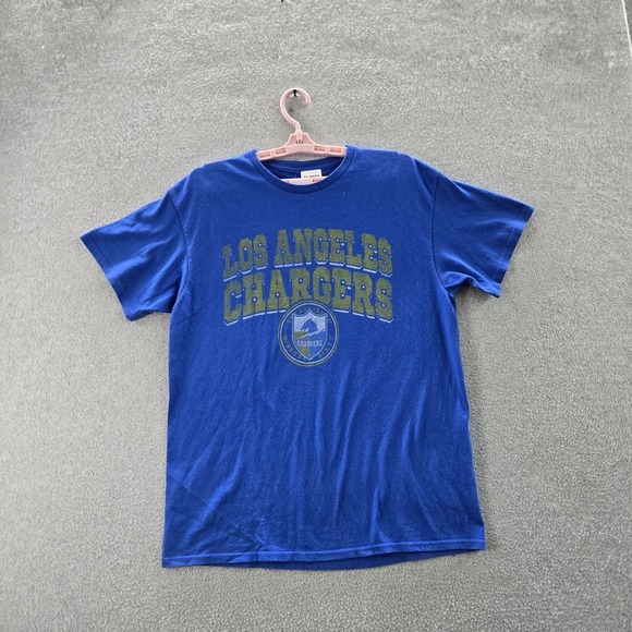 Junk Food Clothing Other - Los Angeles Chargers Men Shirt M Blue Junk Food For Lucky Brand Logo NWT